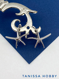 Швензы морская звезда, английский замок, родий, 405