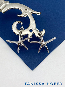 Швензы морская звезда, английский замок, родий, 405