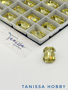 Кристалл прямоугольник Octagon, Jonquil, 14х10мм, Tanissa Crystals, СТ430