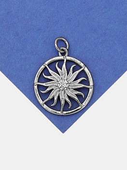 Подвеска солнце, родий, А905