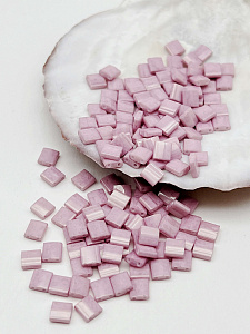 Бисер MIYUKI TILA beads, TL599, 2,5гр, розовый непрозрачный глянцевый. МЮ110