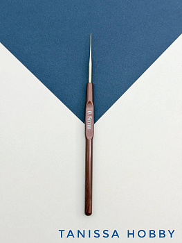 Крючок для вязания, толщина 0,5мм, сталь, И89