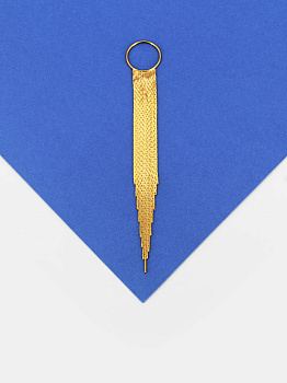 Подвеска цепочки кисточка, 12см, позолота, ШТУКА, С431