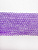 Хрусталь Рондели 4мм, сиреневый, нить, Х531