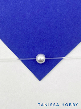 Силиконовая резинка для браслетов монолитная, спандекс, 0,8мм, 1 метр, ПР107