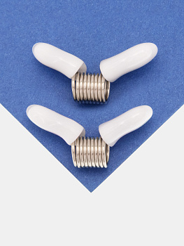 Зажим стоппер пружинка для тросика и нити, ПАРА, И07