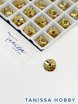 Кристалл риволи Rivoli, Light Colorado Topaz, 10мм, Tanissa Crystals, СТ500