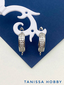 Швензы английский замок, родий, 716