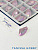 Подвеска кристалл Galactic, Powder Rose, 19мм, Tanissa Crystals, СТ386