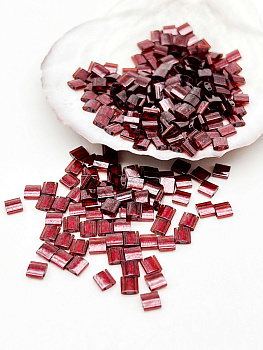 Бисер MIYUKI TILA beads, TL304, 5гр, гранат золотое сияние. МЮ106