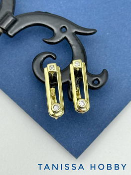 Швензы английский замок, позолота, 408