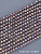 Хрусталь Рондели 6мм, фиолетовый АВ, нить, Х611