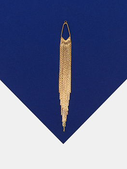 Подвеска цепочки кисточка, 120мм, позолота, ШТУКА, С424