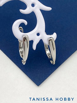 Швензы английский замок, родий, 725