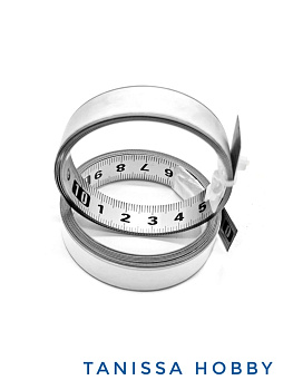 Стальной самоклеящийся сантиметр (метр), И33