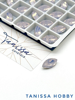 Кристалл наветт Rose Water Opal, 10х5мм, Tanissa Crystals, СТ357