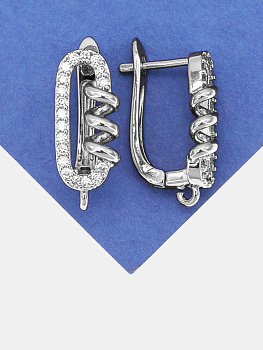 Швензы английский замок, родий, 815