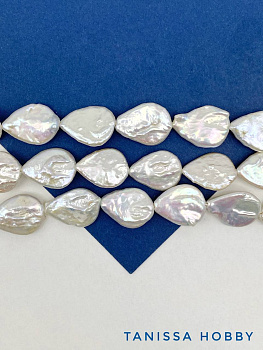 Жемчуг барочный, капля (культивированный), 18-20 мм, ШТУКА, Ж088