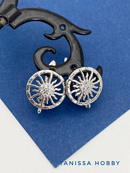 Швензы солнце, английский замок, родий, 702