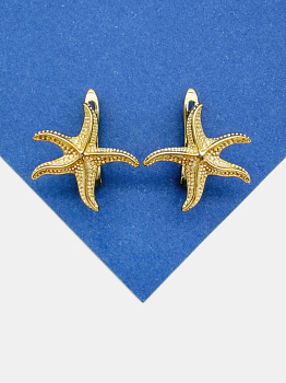 Швензы морская звезда, английский замок, позолота, 212