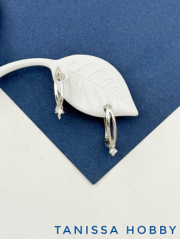 Швензы английский замок, родий, 328