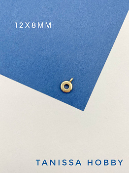 Бейл Спейсер для подвесок, позолота. К522