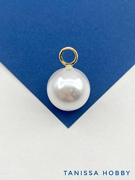 Жемчуг акриловый, полупросверленный, круглый, 20мм, ШТУКА, МА275