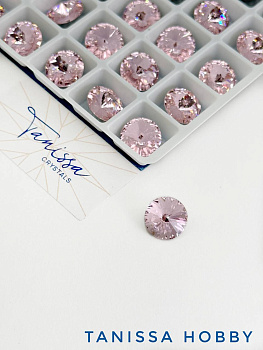 Кристалл риволи Rivoli, Rose, 10мм, Tanissa Crystals, СТ502