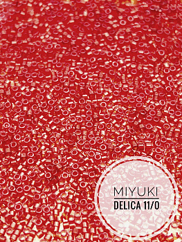 Бисер MIYUKI Delica 11/0 5гр, DB1102, гранат. МЮ011