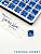 Кристалл квадрат Square Sapphire, 6мм, Tanissa Crystals, СТ321