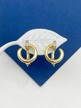 Швензы английский замок, гвоздь, позолота, ШВ207