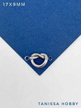 Коннектор узел, 17х9мм, сталь, Ш318